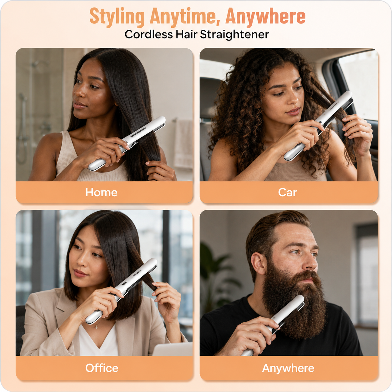 Sleek & Chic Cordless Styler